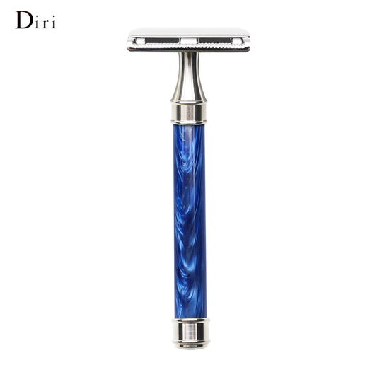 Professional Male Shaving Razor Resin Handle Safety Razor for Home or Travel