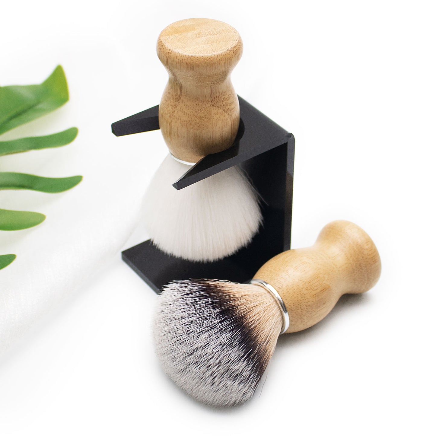 New Fashion Bamboo Handle Synthetic Shaving Brush for Home or Travel