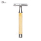 Natural Bamboo handle Safety Razor Zinc Alloy Double Edge Safety Razor