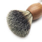 High-Grade Walnut Handle with Chrome Base Long Loft Dense Synthetic Bristle Shaving Brush