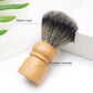 Diri Eco-friendly Wooden Synthetic  Shaving Brush For Gentleman Wet Shave