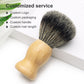 Elegant Shape Bamboo Handle Luxurious Premium Mens Shaving Brush