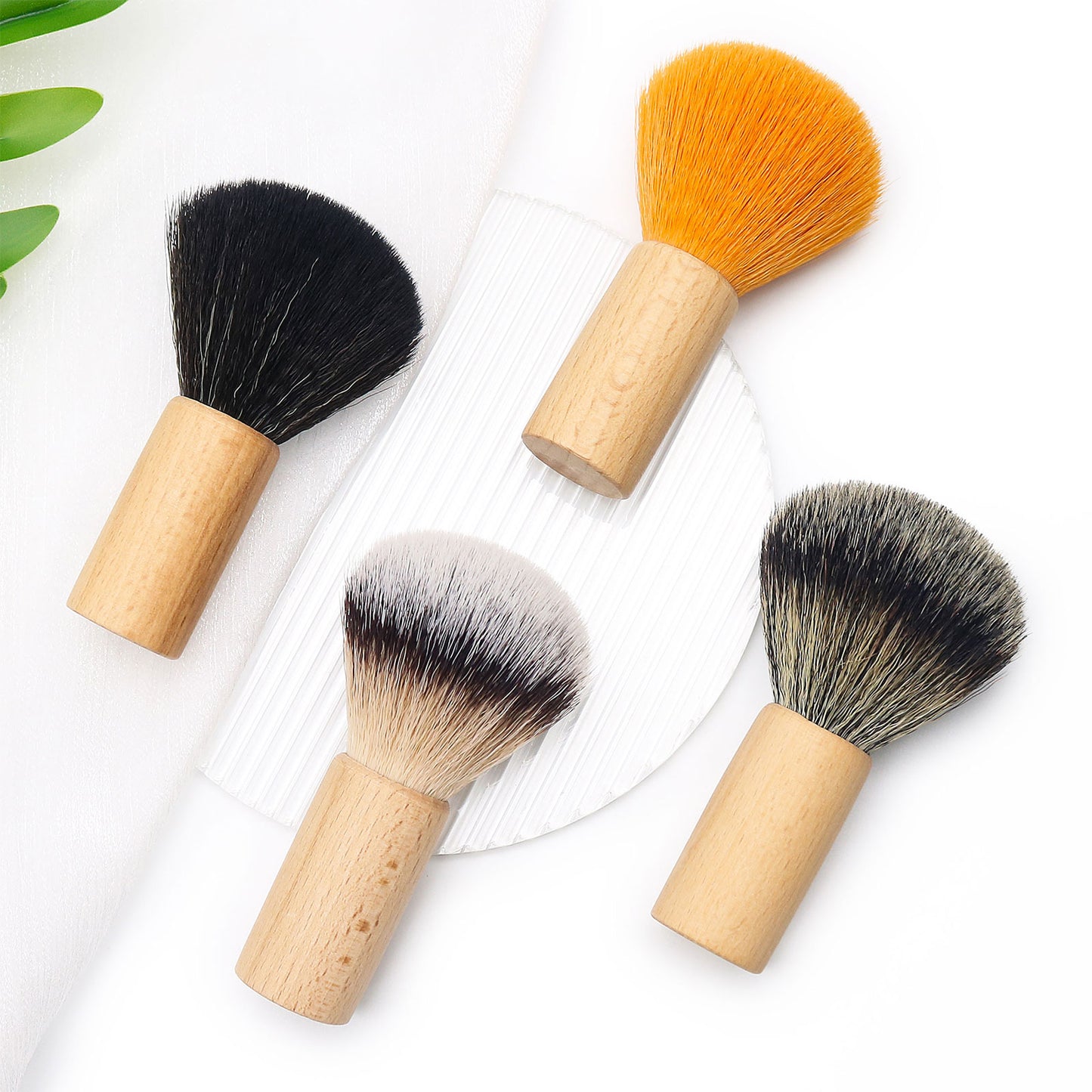 High Quality Shaving Brush for Men Custom Wood Package Handle