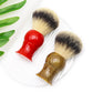 Portable Travel Attractive Design Vegan Synthetic Shaving Brush Luxury Shave Accessory for Men