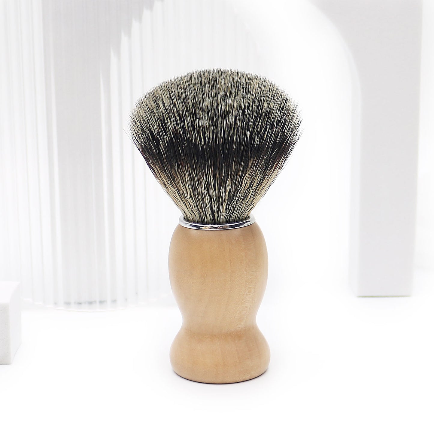 Premium Grooming Synthetic Hair Shaving Bush for Men Traditional Wet Shaving