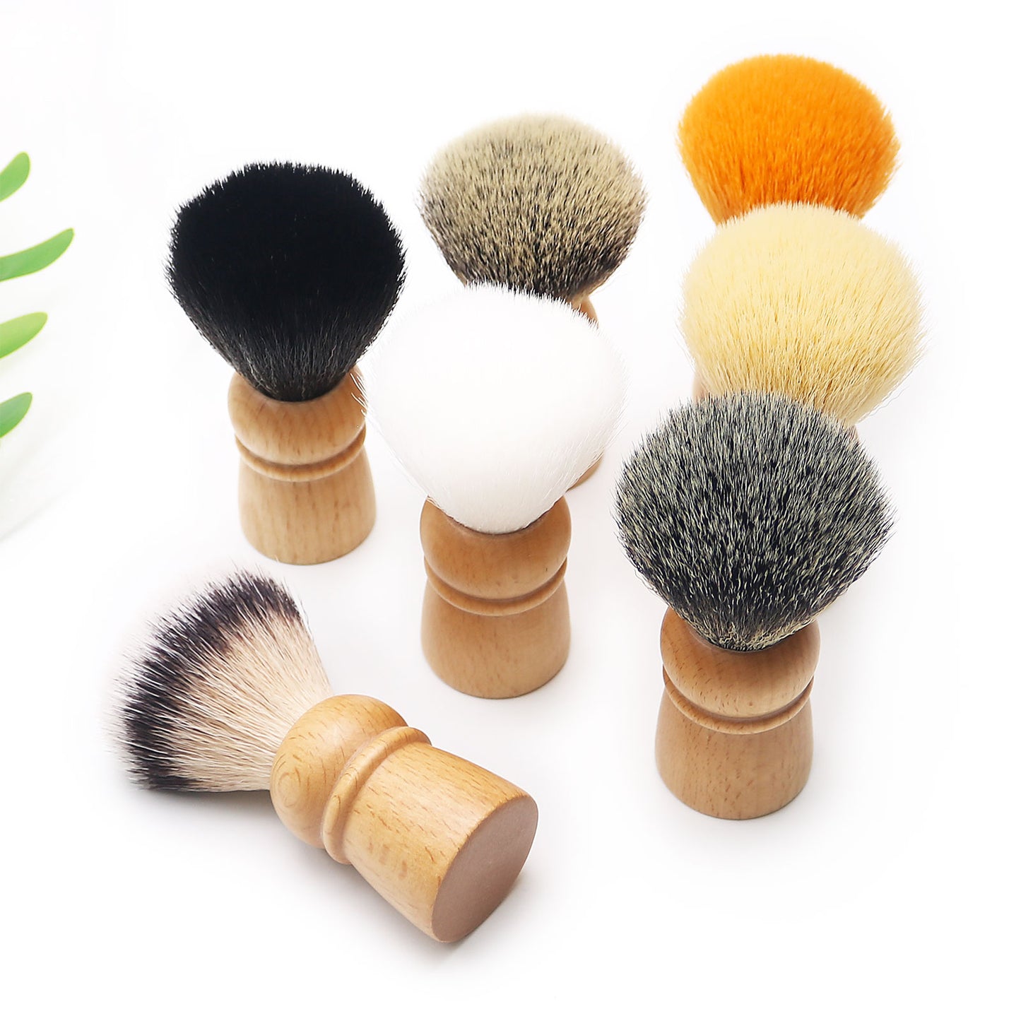 Diri Eco-friendly Wooden Synthetic  Shaving Brush For Gentleman Wet Shave