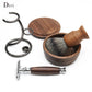 Eco-friendly Shaving Brush Bowl Razor Stand Kit Grooming Men's Shave Gift