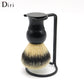 Black Metal Modern Design Shaving Brush Stand Shaving Tool Metal Holder Stand