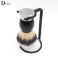 Black Metal Modern Design Shaving Brush Stand Shaving Tool Metal Holder Stand