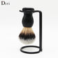 Black Metal Modern Design Shaving Brush Stand Shaving Tool Metal Holder Stand