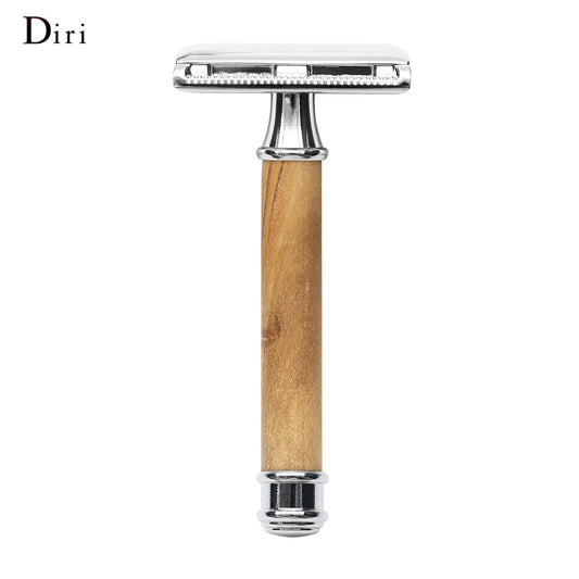 Men‘s GroomingGood Grip Classic Eco Friendly Olive Wooden Safety Razor