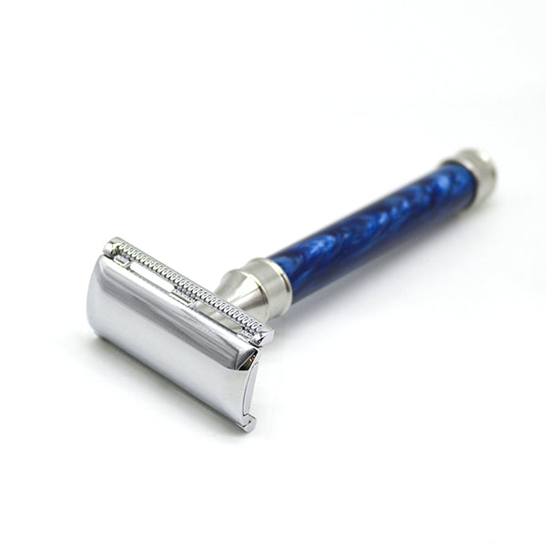 High Quality Resin Handle Single Blade Stainless Steel Barber Shaving Double Edge Safety Razor