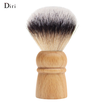 Diri Eco-friendly Wooden Synthetic  Shaving Brush For Gentleman Wet Shave