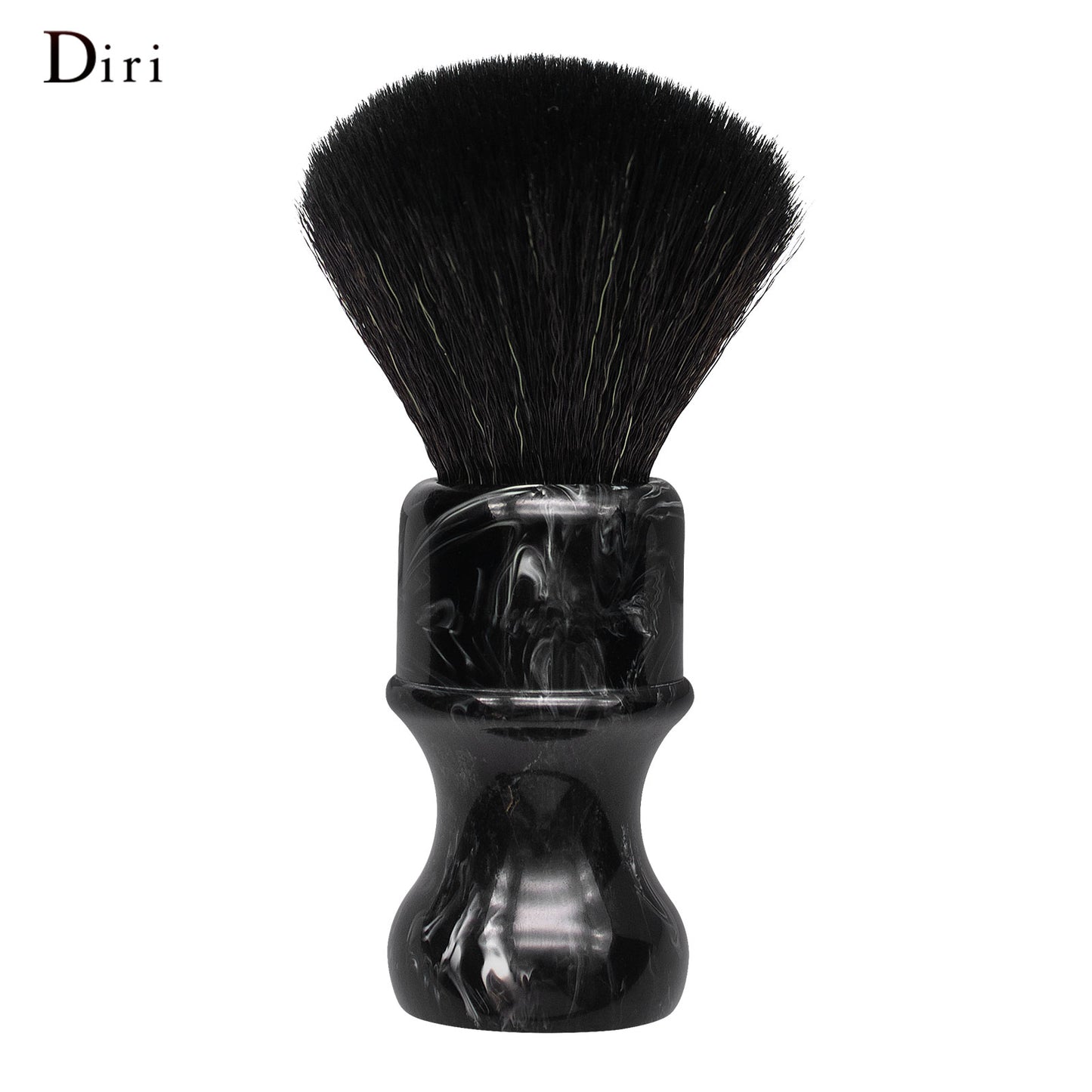 Men Face Care Vegan Synthetic Marbling Resin Shaving Brush