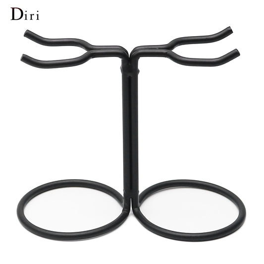 High quality chrome shaving razor stand Black Metal Modern Design Metal Holder Stand