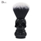 Luxury Customized Black Skull Resin Handle Synthetic Hair Men's Shaving Brushes