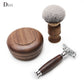 Eco-friendly Shaving Brush Bowl Razor Stand Kit Grooming Men's Shave Gift