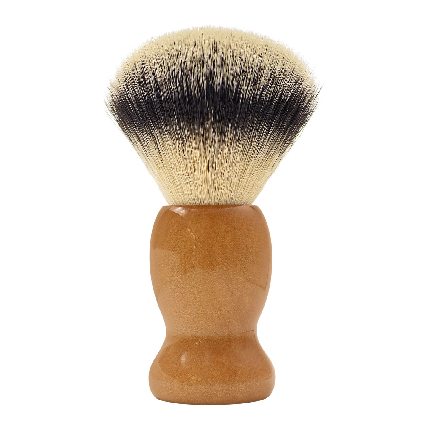 High Quality Vegan Synthetic Shaving Brush with Solid Wood Handle for Men