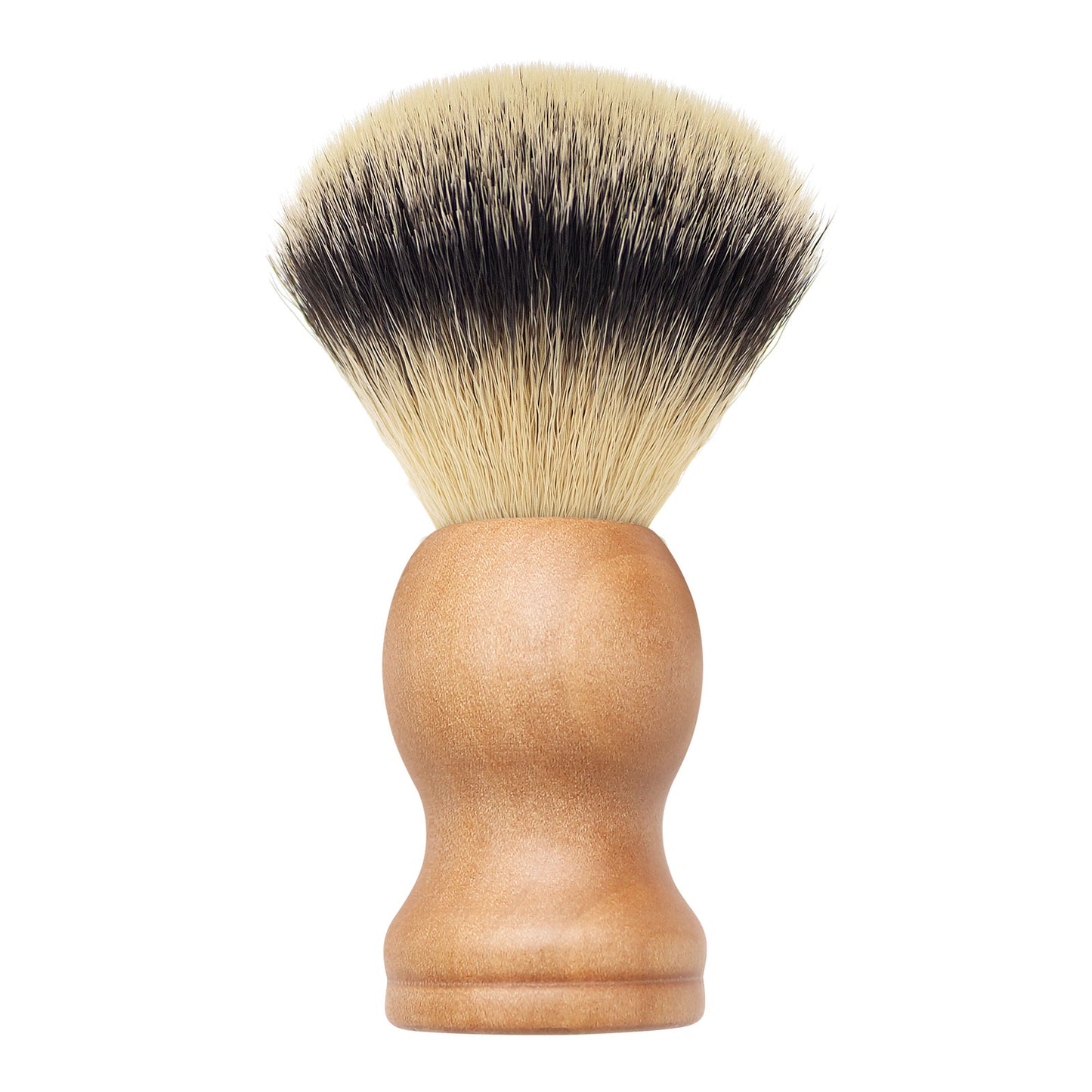 Promotion Private Label Men's Grooming Synthetic Hair Wood Grain Shaving Brush