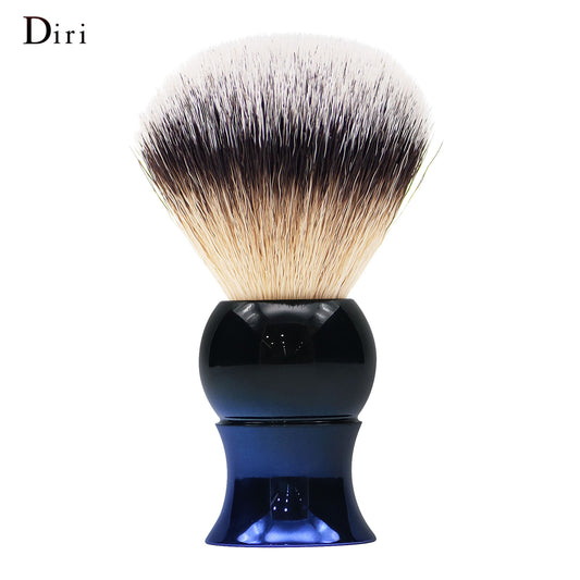 Gradient Blue Elegant Shaving Cream Synthetic Hair Acrylic handle Shaving Brush