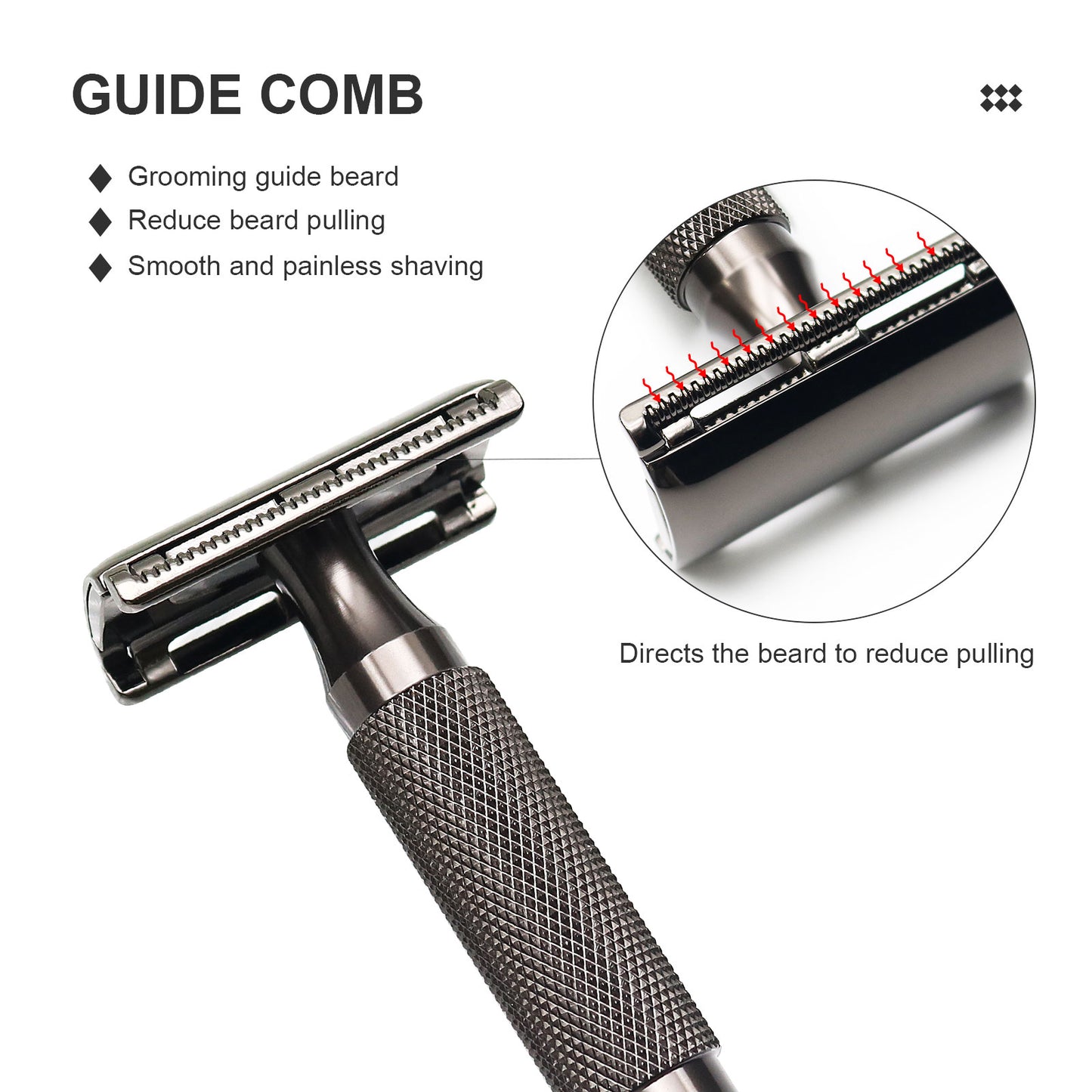 Razor Manufacturer Metal Face Single Blade Safety Razor for Men