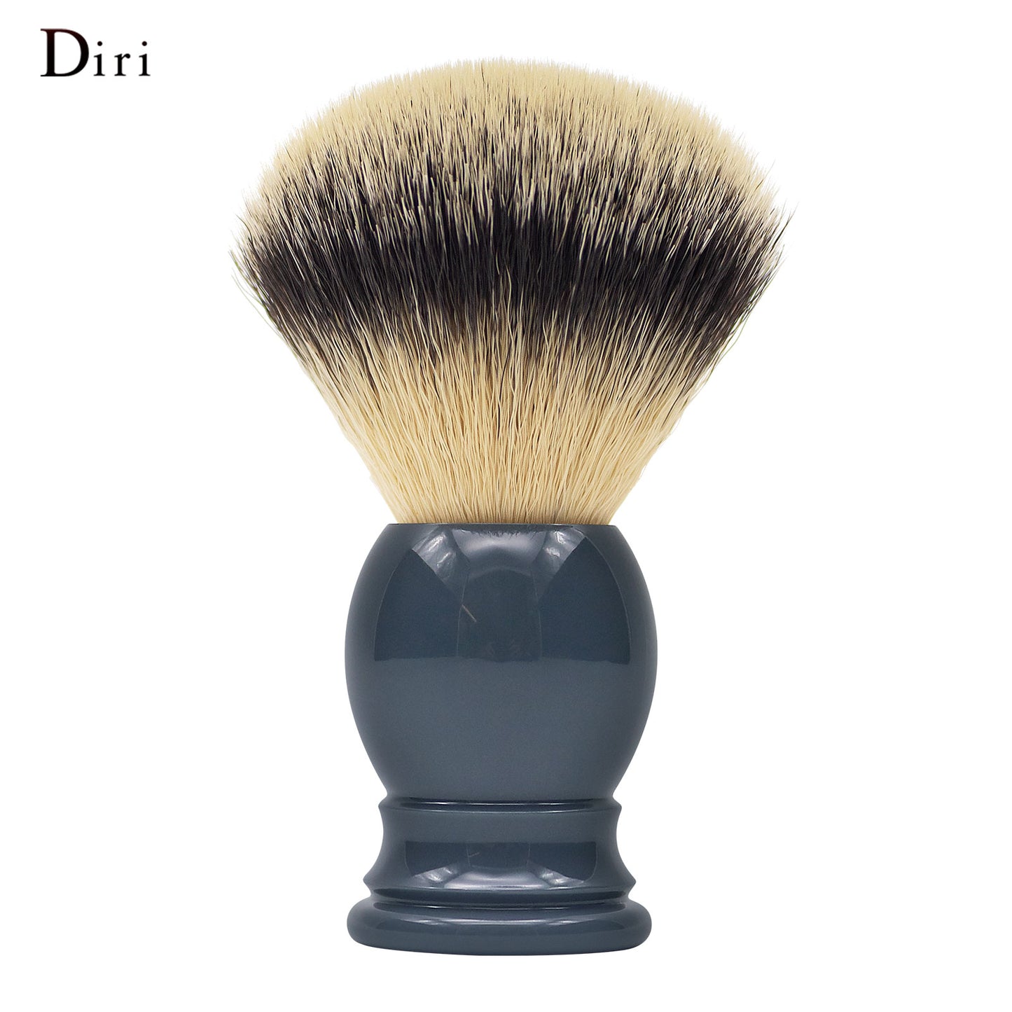 Eco-friendly Synthetic Shaving Brush Blue Acrylic Handle Hotel Shaving Tool