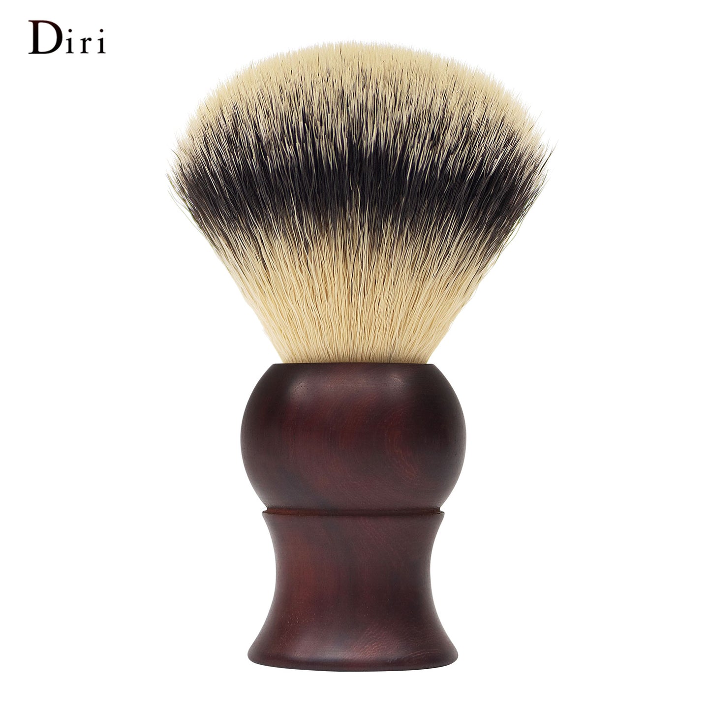 Top Selling Nature oval Rosewood Synthetic Hair Shaving Brush for Smooth Shaves