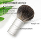 Premium Private Label Men's Pure Badger Cleaning Shave Brush