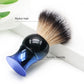 Gradient Blue Elegant Shaving Cream Synthetic Hair Acrylic handle Shaving Brush