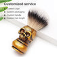 Wholesale Skull Resin Handle Synthetic Hair Beard Brush Vintage Style Men's Shaving Brushes