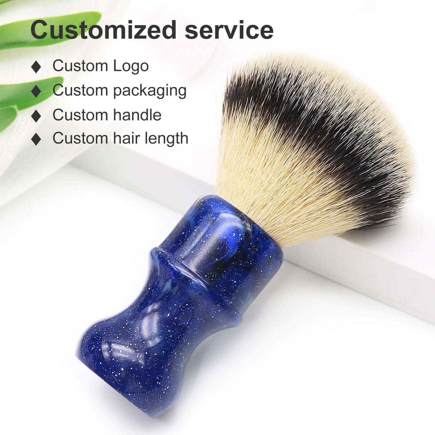 Pro Men Nylon Hair Shaving Brush High Quality Synthetic Shaving Brush