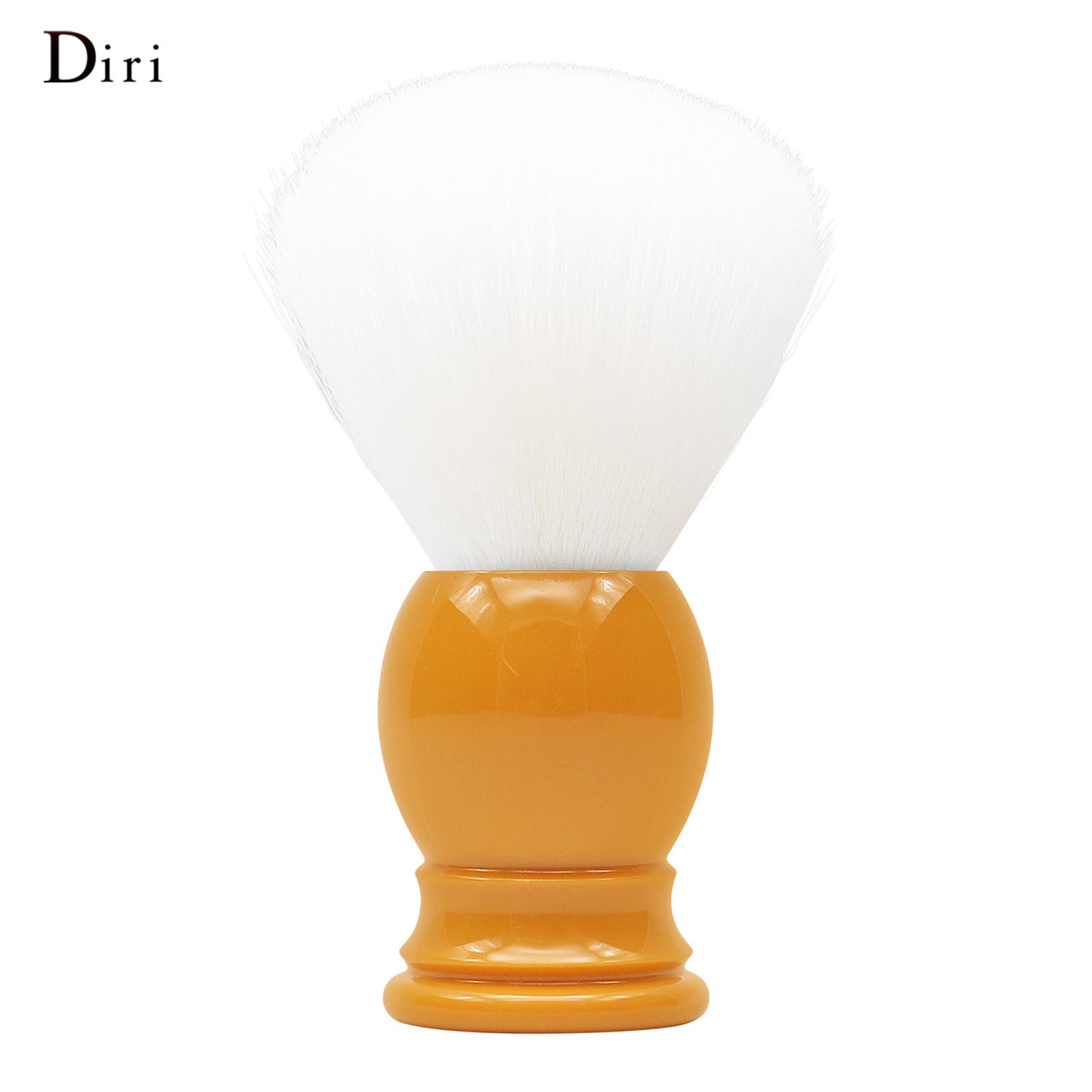 Professional Orange Acrylic Handle Synthetic Nylon Shaving Brush