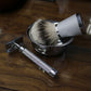 Men's Private Label Reusable Zinc Alloy Silver Safety Razor Double Edge