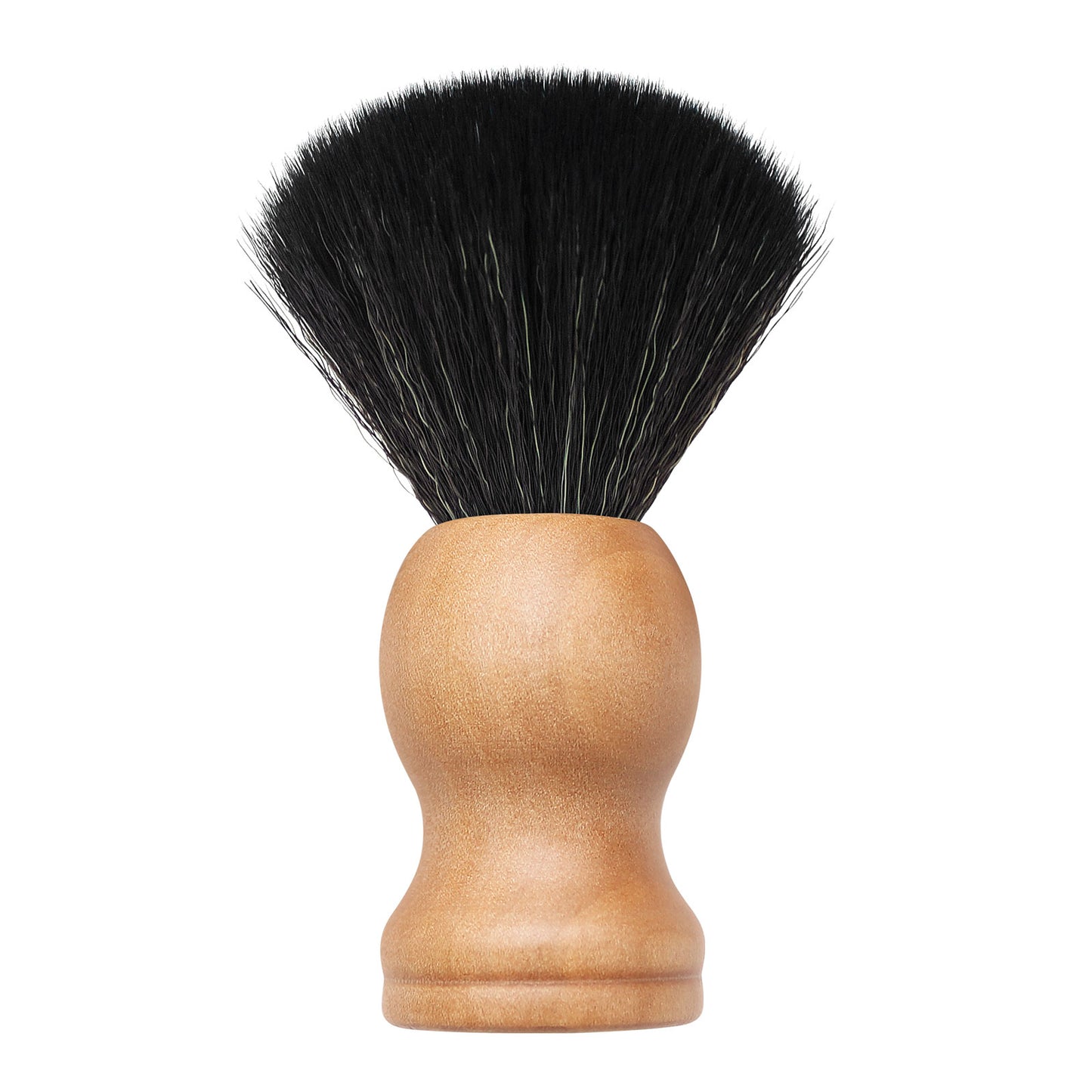 Promotion Private Label Men's Grooming Synthetic Hair Wood Grain Shaving Brush