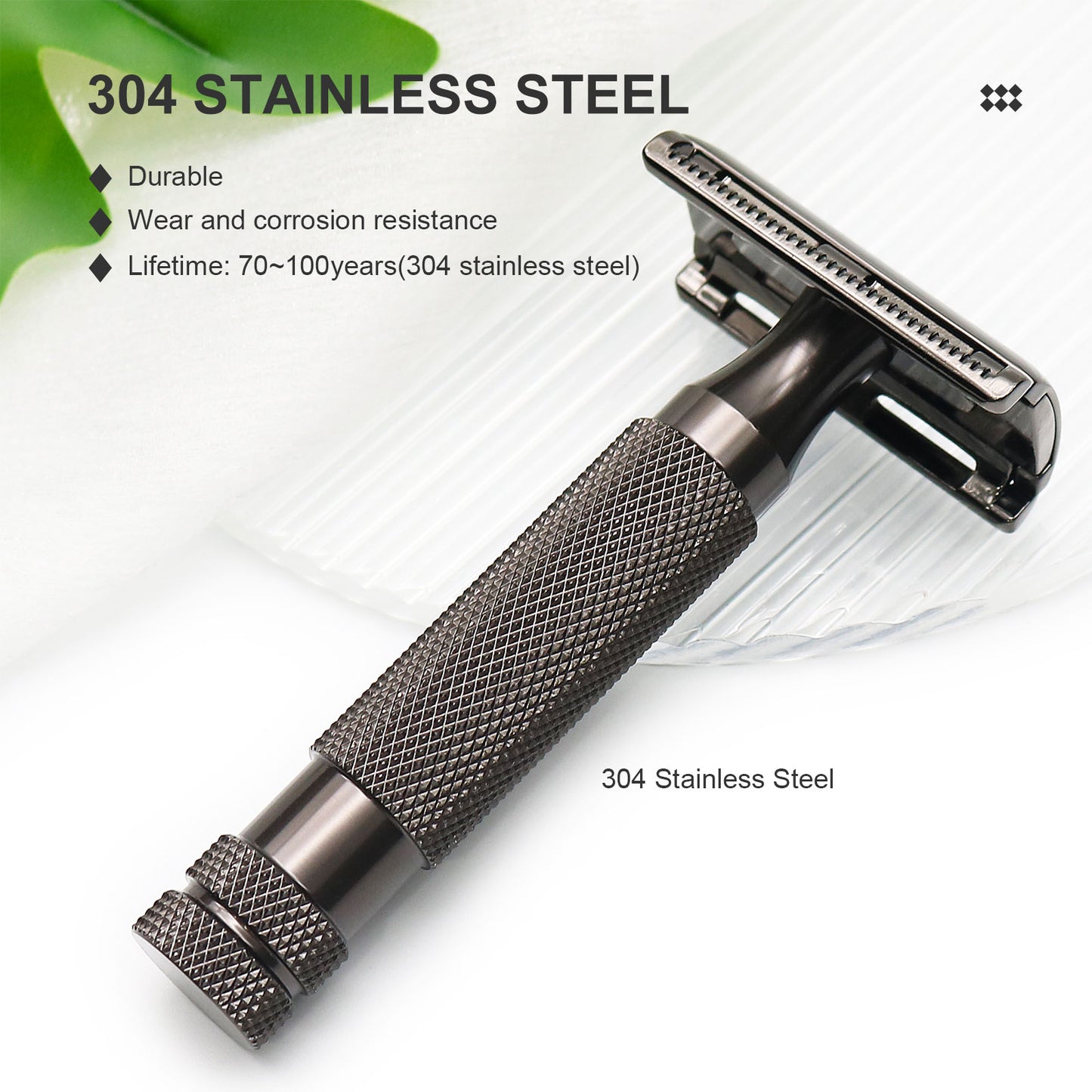 Razor Manufacturer Metal Face Single Blade Safety Razor for Men