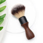 Men Shaving Travel Brush Shaving Brush for Men with Black Solid Wood Handle