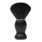 Black Wood Grain Silvertip Synthetic Hair Shaving Brush For Men's Beard Care