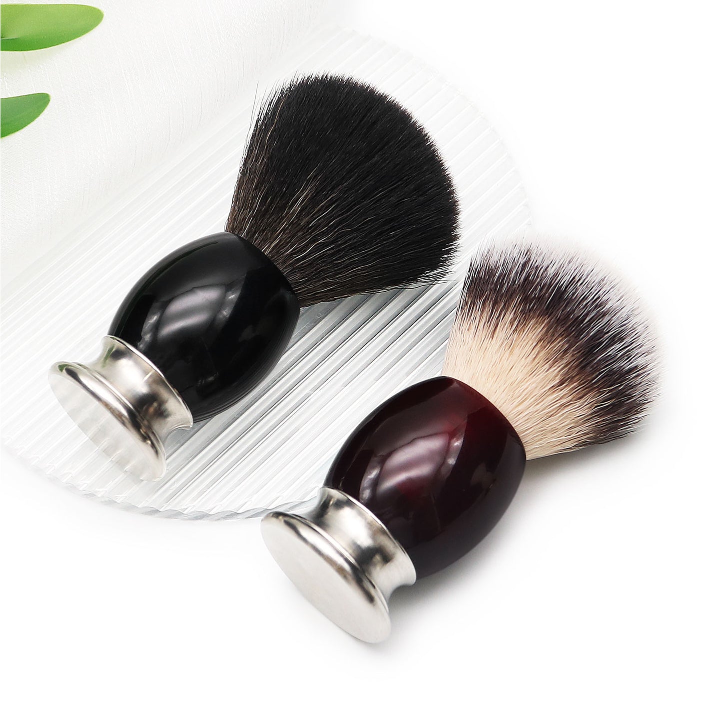 Professional Male Resin Handle Synthetic Hair Shaving Brush