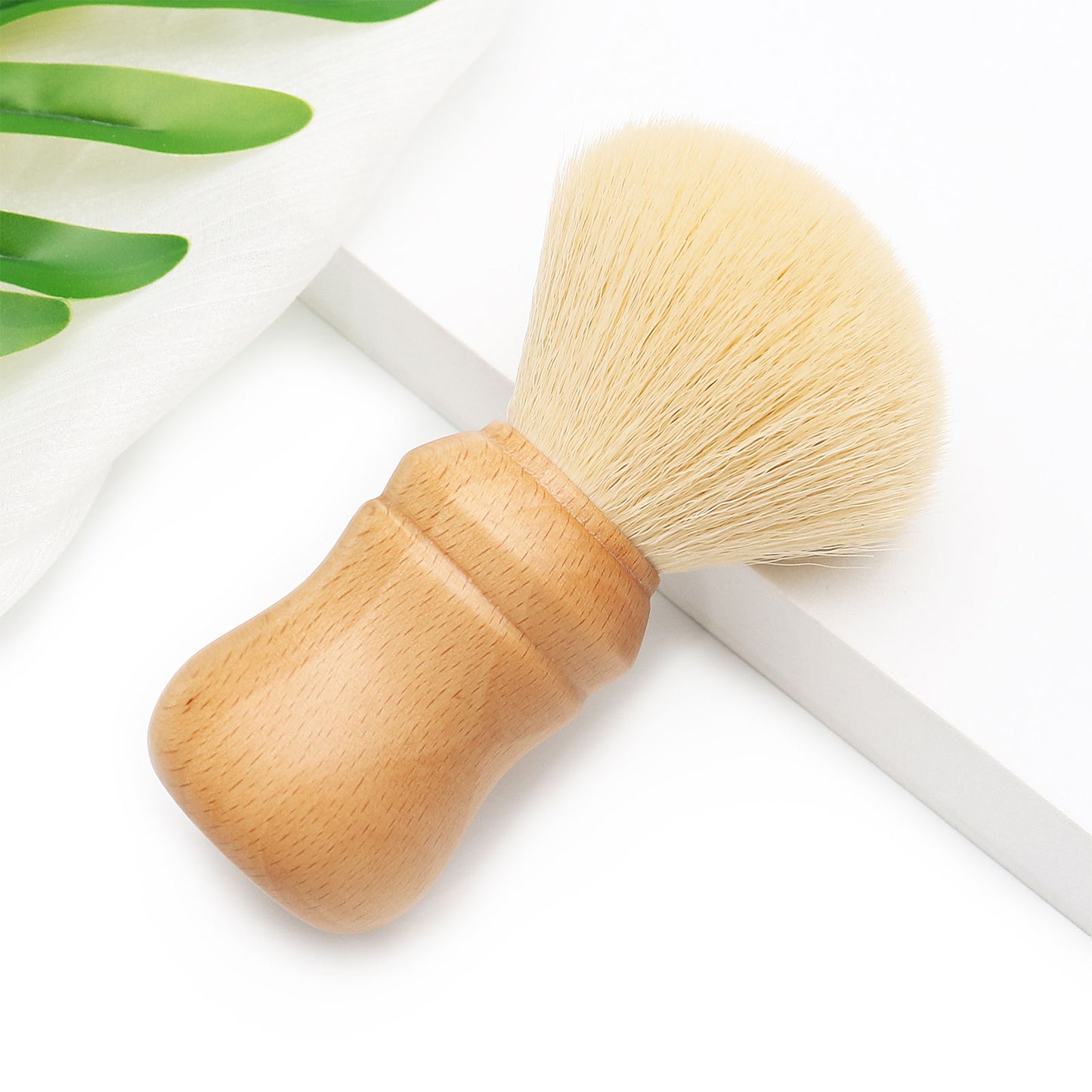 Newest Silvertip Fiber Synthetic Hair Shaving Brush Stable Wood