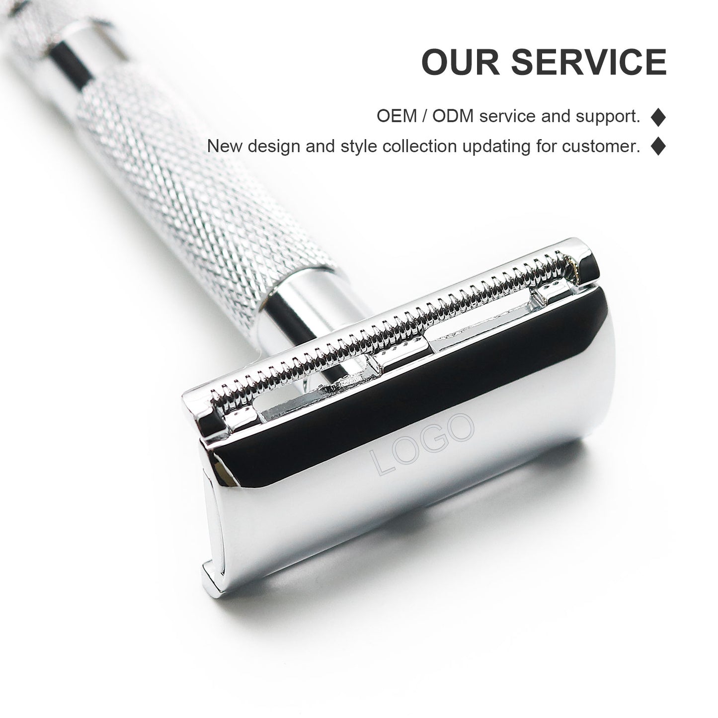 Classic Double Edge Eco-Friendly Safety Shaving Razor For Cleaning