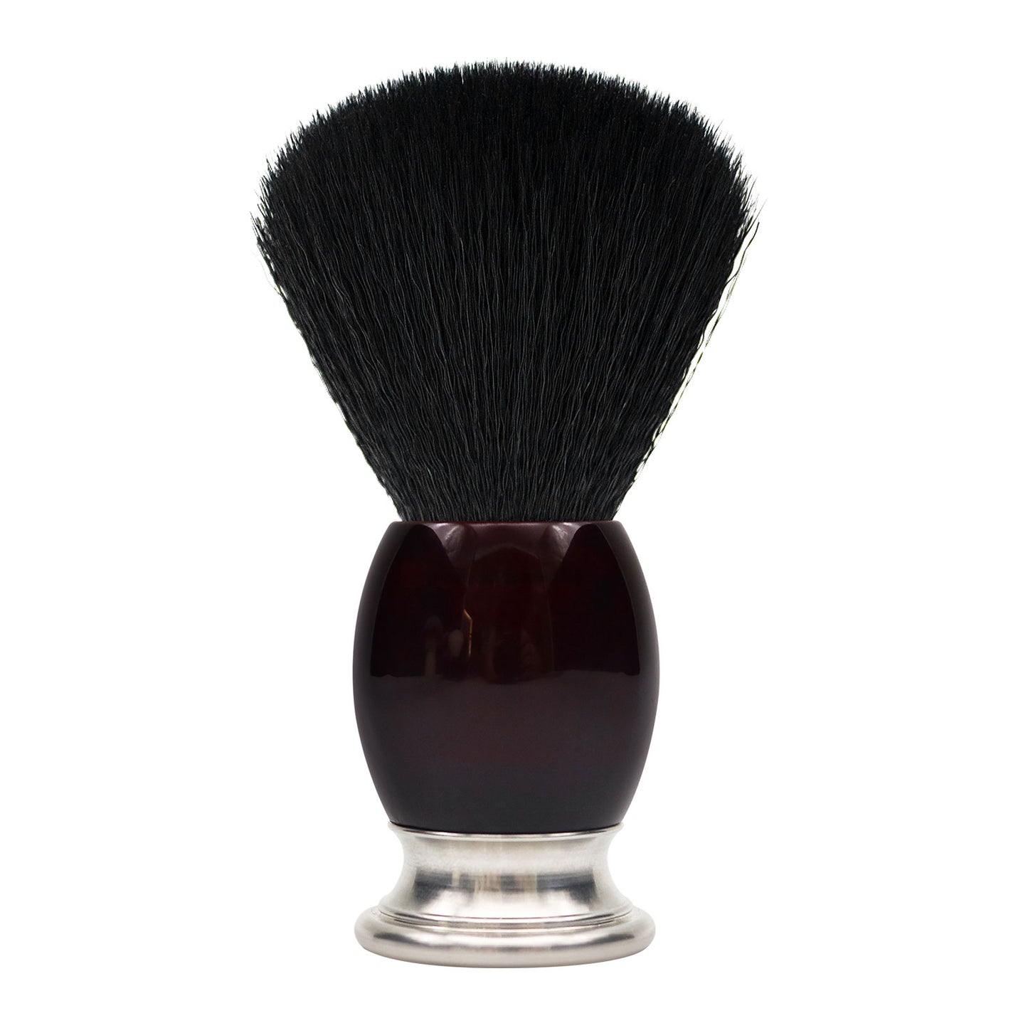 Premium High Quality Synthetic Red Resin & Metal BaseShaving Brush