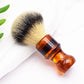 Pro Men High Quality Synthetic Shaving Brush With Resin Handle