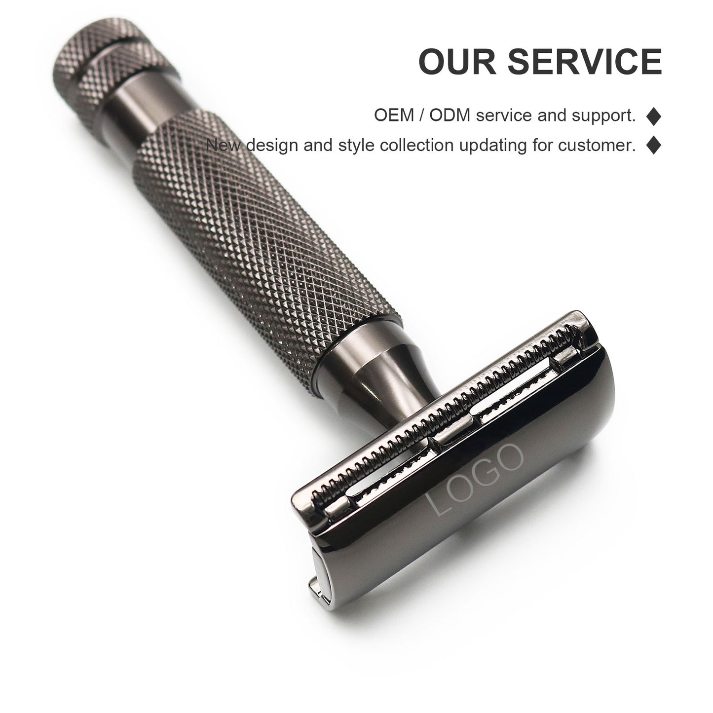 Razor Manufacturer Metal Face Single Blade Safety Razor for Men