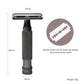 Razor Manufacturer Metal Face Single Blade Safety Razor for Men