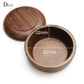 Hot Selling Multi - function Walnut Wooden Shaving Soap Bowl 