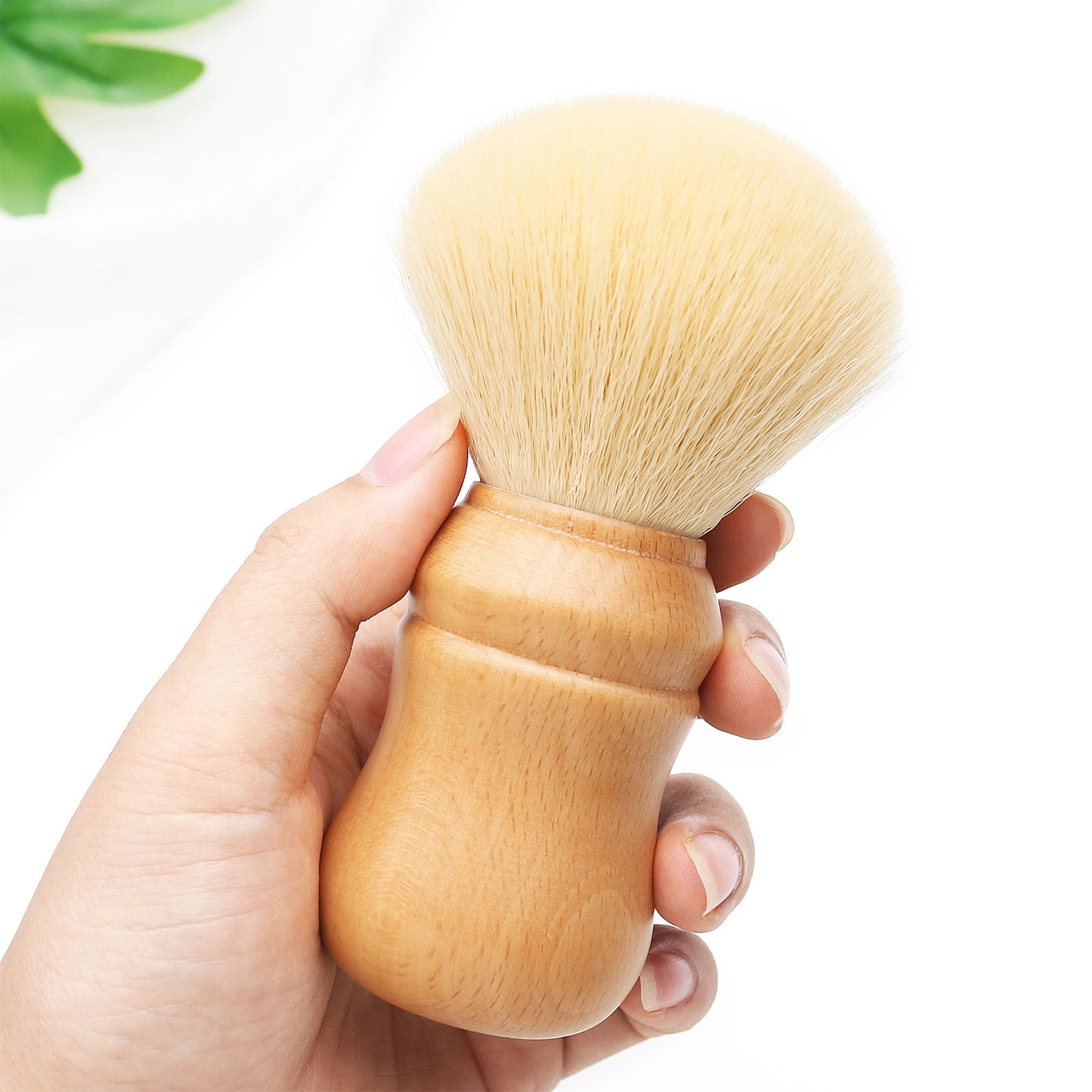 Newest Silvertip Fiber Synthetic Hair Shaving Brush Stable Wood