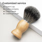 New Fashion Bamboo Handle Synthetic Shaving Brush for Home or Travel