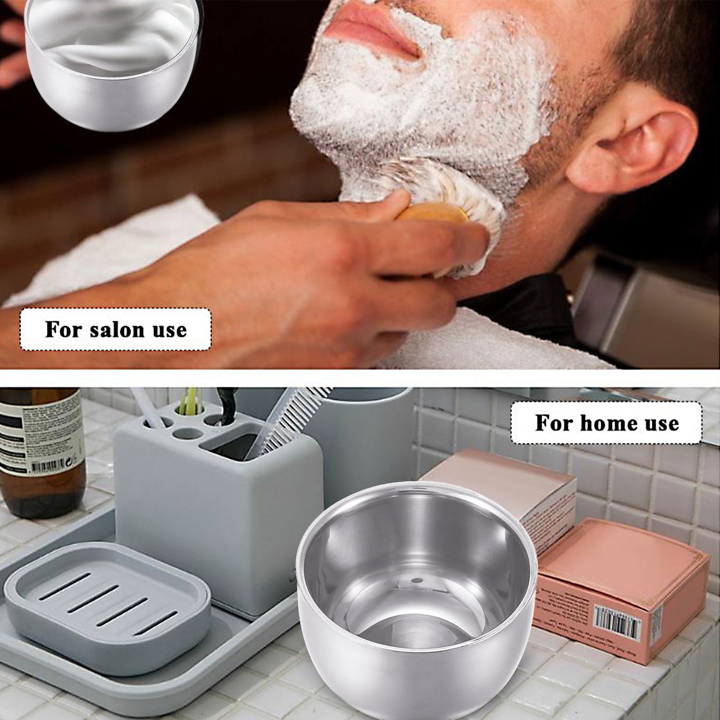 Multi - function Shaving Soap Bowl Men's Grooming Shaving Tool Set For Gentleman Wet Shave