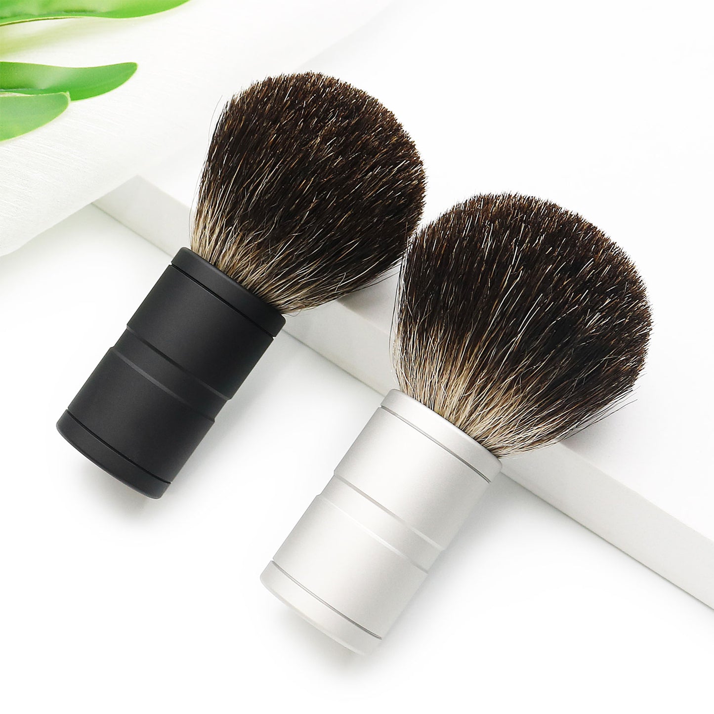 Premium Private Label Men's Pure Badger Cleaning Shave Brush