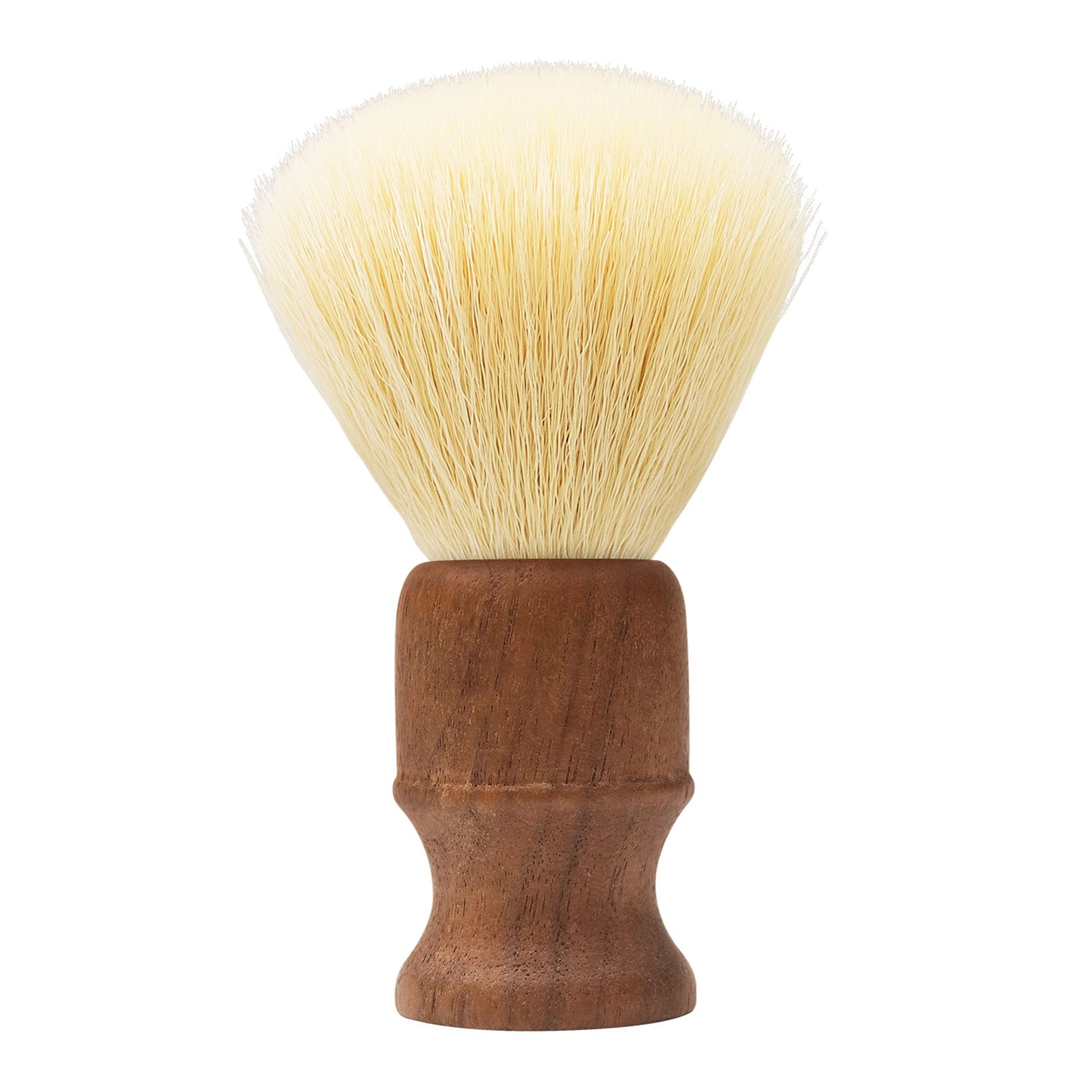 Synthetic Hair Walnut Wood Shaving Brush Cream Soap Beard Brush